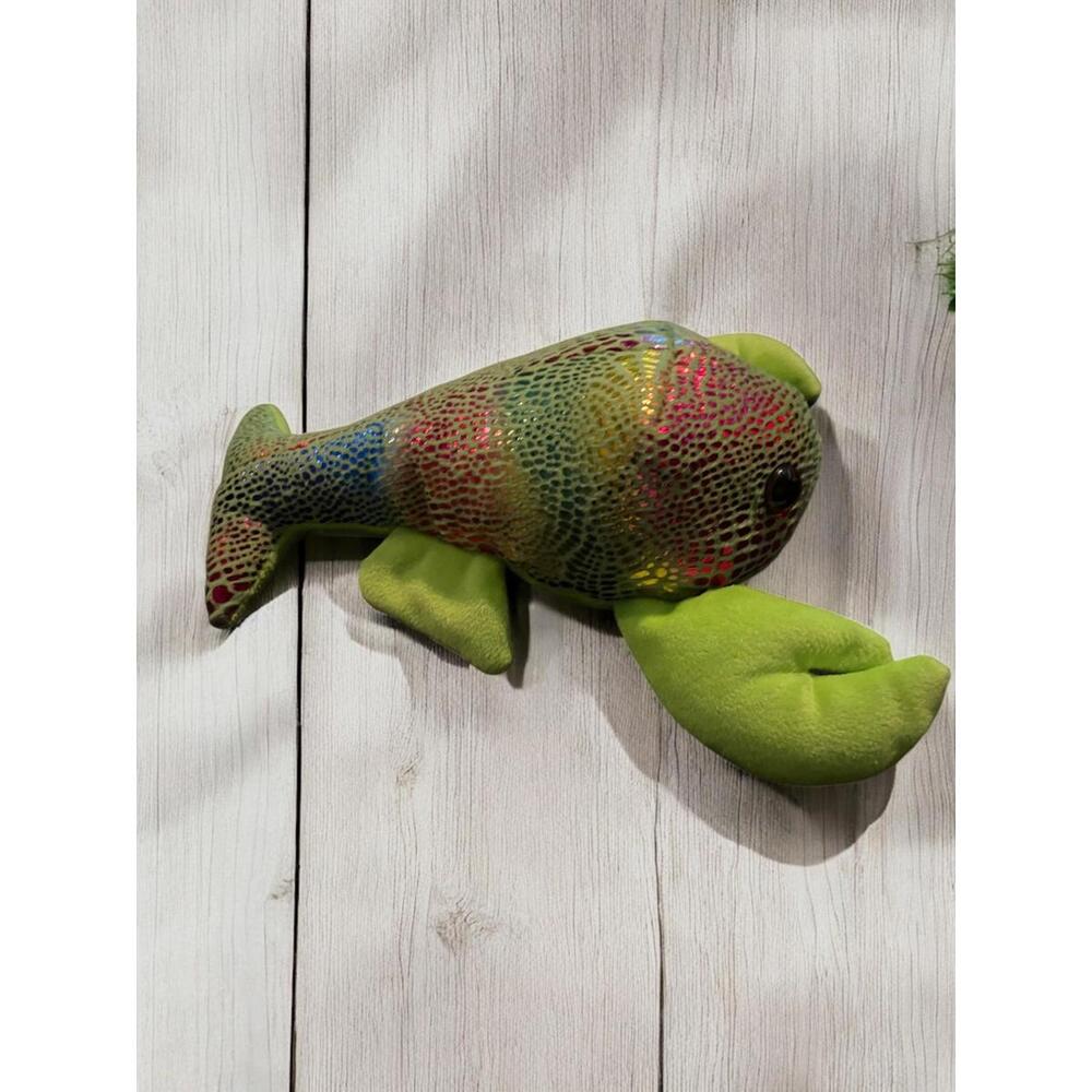Colorful Plush Lobster Fish Toy Ocean Shimmer